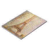 Eiffel Tower, gemaakt door Georges Seurat,  Kunst Notitieboek (Linkerzijde)