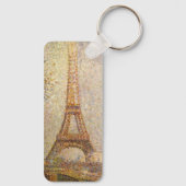Eiffel Tower, gemaakt door Georges Seurat,  Kunst Sleutelhanger (Achterkant)