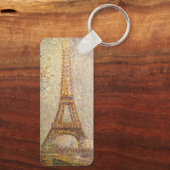 Eiffel Tower, gemaakt door Georges Seurat,  Kunst Sleutelhanger (Achterkant)