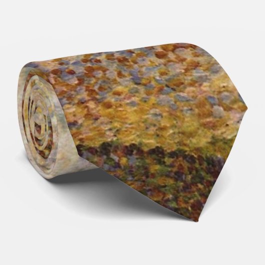 Eiffel Tower, gemaakt door Georges Seurat,  Kunst Stropdas (Opgerold)