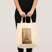 Eiffel Tower, gemaakt door Georges Seurat,  Kunst Tote Bag (Voorkant (product))