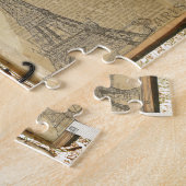 Eiffel Tower & Girl - Love Paris Legpuzzel (Zijkant)