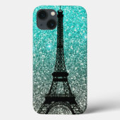 Eiffel Tower Hoesje-Mate iPhone Case (Achterkant)