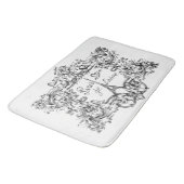 Eiffel Tower "I love Paris" "Paris Je taime" Badmat (Gekanteld)