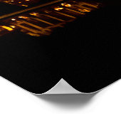 Eiffel Tower illuminated at 1900 Paris Exposition Poster (Hoek)