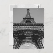 Eiffel Tower in Parijs Frankrijk Briefkaart (Voorkant / Achterkant)