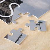 Eiffel Tower in Paris Artwork France Travel Legpuzzel (Zijkant)