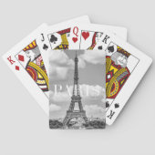 Eiffel Tower in Paris, France Pokerkaarten (Achterkant)