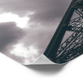 Eiffel Tower in Paris Romantic Love City Poster (Hoek)