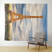 eiffel tower in paris, the city of love wandkleed (In Situ (horizontaal))