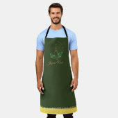 Eiffel Tower Joyeux Noel Apron Schort (Gedragen)