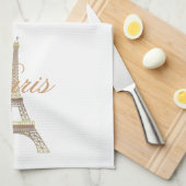 Eiffel Tower Kitchen Towel Theedoek (Quarter Fold)