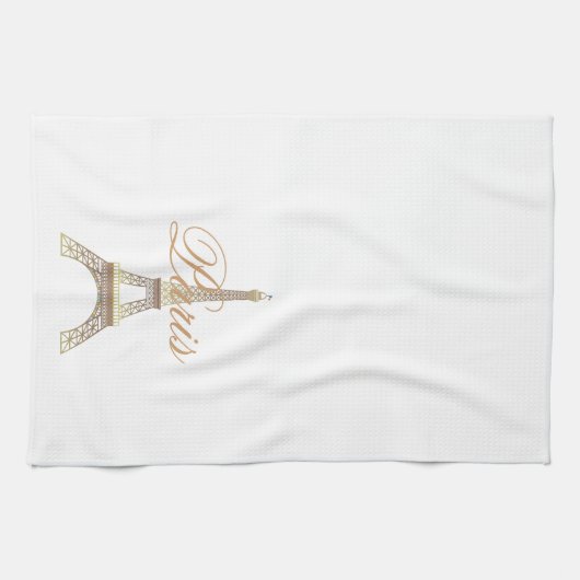 Eiffel Tower Kitchen Towel Theedoek (Horizontaal)