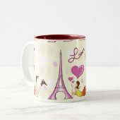 EIFFEL TOWER-LOVE MOK (Voorkant links)