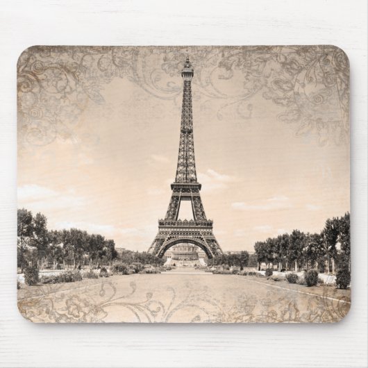 Eiffel Tower Mousepad Muismat (Voorkant)