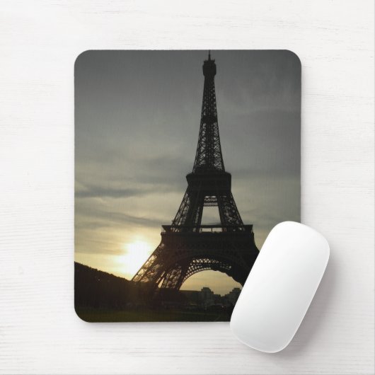 Eiffel Tower mousepad Muismat (Met muis)