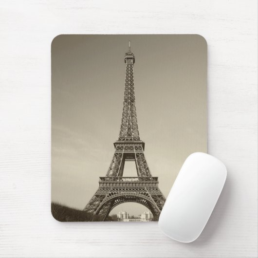 Eiffel Tower Mousepad Muismat (Met muis)