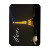 Eiffel Tower nacht Magneet (Verticaal)