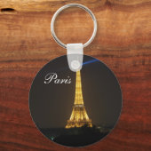 Eiffel Tower nacht Sleutelhanger (Voorkant)