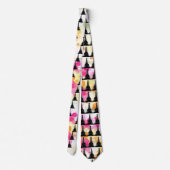 Eiffel Tower Necktie Stropdas (Achterkant)