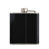 Eiffel Tower Night Moon           Heupfles (Achterkant)