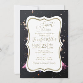 Eiffel Tower Night Moon           Kaart