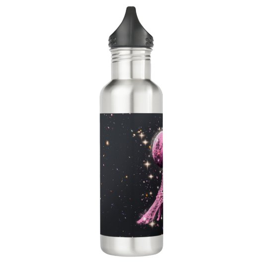 Eiffel Tower Night Moon           Waterfles (Links)