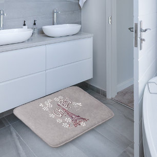  Eiffel Tower Oh Paris France Daisy Badmat