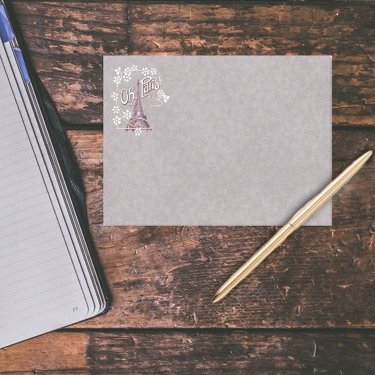  Eiffel Tower Oh Paris France Daisy Post-it® Notes