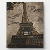 Eiffel Tower, Parijs - Art Plaque Fotoplaat (Voorkant)