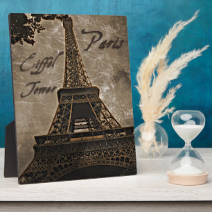 Eiffel Tower, Parijs - Art Plaque Fotoplaat