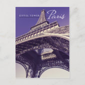 Eiffel Tower, Parijs Briefkaart (Voorkant)