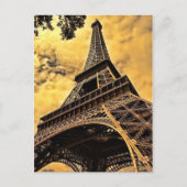 Eiffel Tower, Parijs Briefkaart (Voorkant)