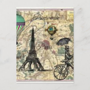 Eiffel Tower Parijs Briefkaart