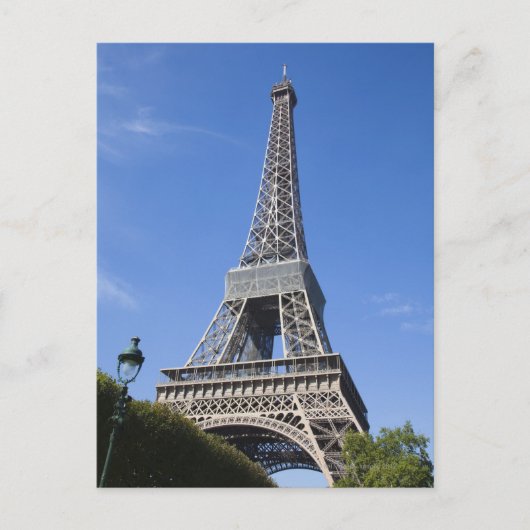 Eiffel Tower, Parijs Briefkaart (Voorkant)