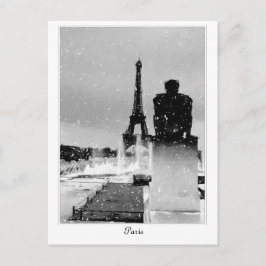 Eiffel Tower, Parijs Briefkaart
