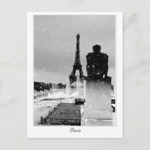 Eiffel Tower, Parijs Briefkaart
