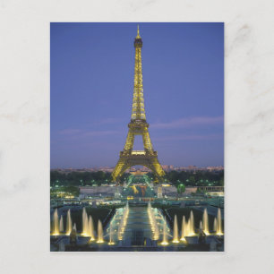 Eiffel Tower, Parijs, Frankrijk 2 Briefkaart