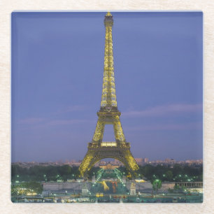 Eiffel Tower, Parijs, Frankrijk 2 Glazen Onderzetter