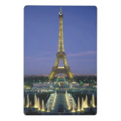 Eiffel Tower, Parijs, Frankrijk 2 Mini Klembord (Achterkant)