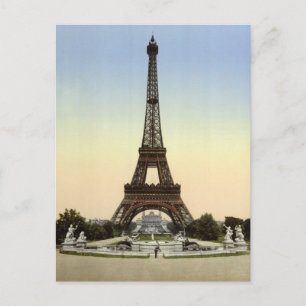 Eiffel Tower, Parijs, Frankrijk Briefkaart