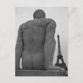 Eiffel Tower, Parijs Frankrijk Briefkaart II (Voorkant)