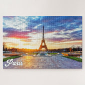 Eiffel Tower, Parijs, Frankrijk Legpuzzel (Horizontaal)