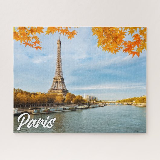 Eiffel Tower, Parijs, Frankrijk Legpuzzel (Horizontaal)