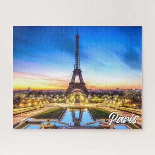 Eiffel Tower - Parijs, Frankrijk Legpuzzel (Horizontaal)