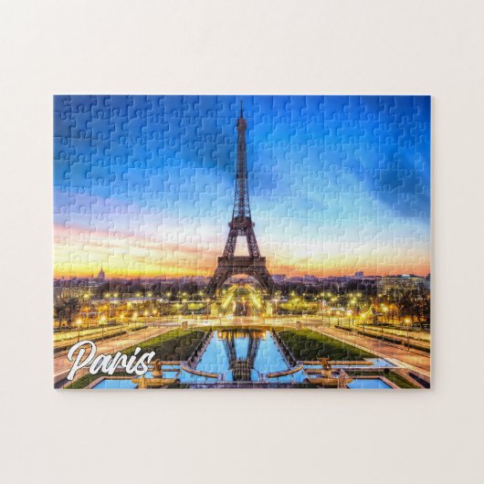 Eiffel Tower - Parijs, Frankrijk Legpuzzel (Horizontaal)