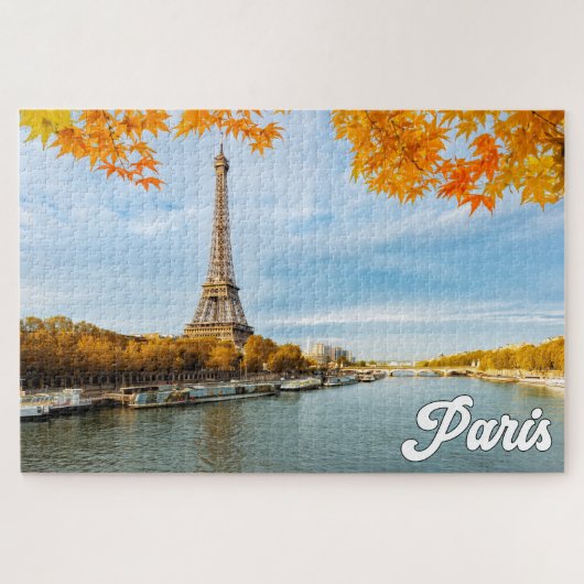 Eiffel Tower, Parijs, Frankrijk Legpuzzel (Horizontaal)