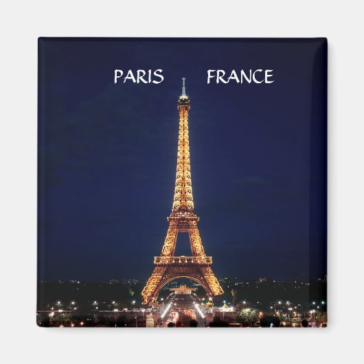 EIFFEL TOWER, PARIJS FRANKRIJK MAGNEET (Voorkant)