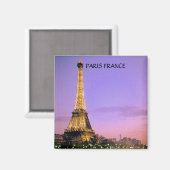 EIFFEL TOWER, PARIJS FRANKRIJK MAGNEET (Voorkant / Achterkant)