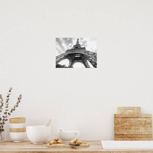 Eiffel Tower, Parijs, Frankrijk Poster (Keuken)